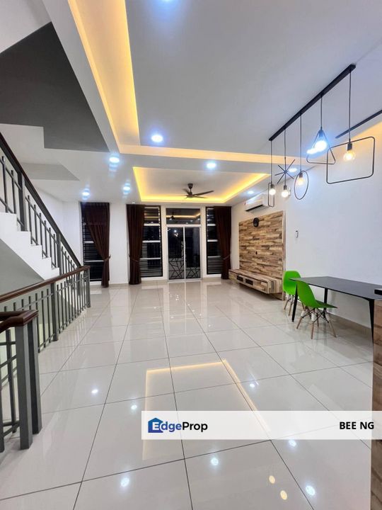 Imperial Jade Residenz Seria Alam 2.5 storey terrace partial furnish renovate g&g, Johor, Masai