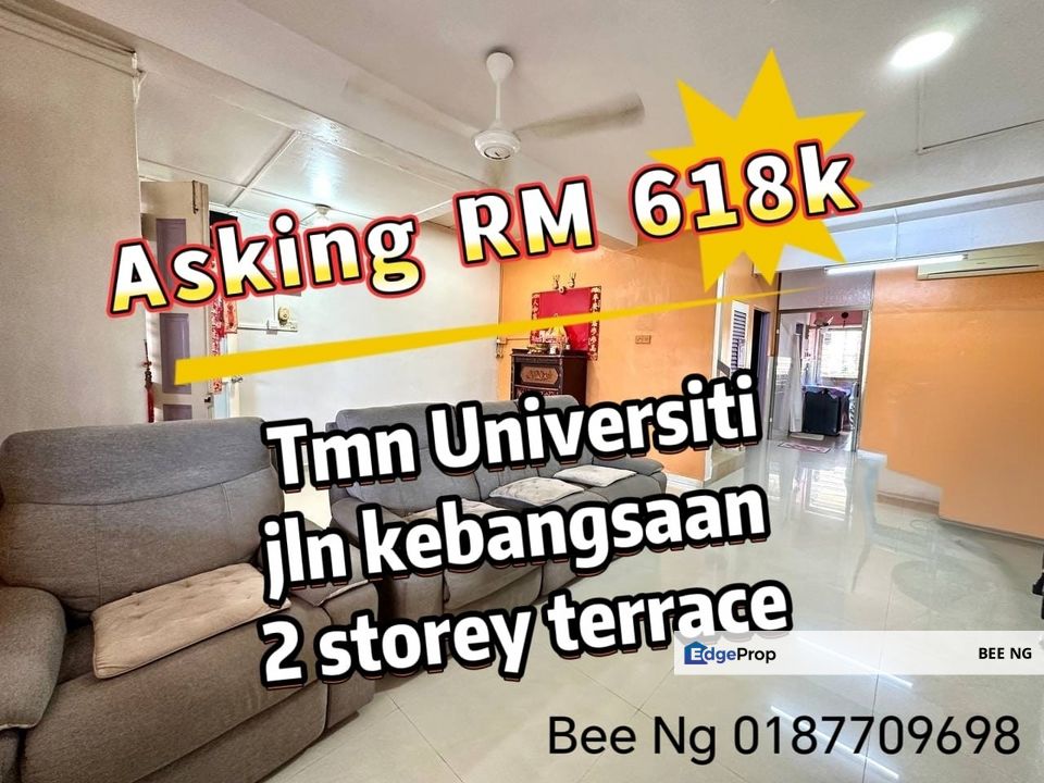 Taman Universiti Jalan Kebangsaan 2 storey terrace nearby pasar ,bus stataion ,shop lot, Johor, Skudai