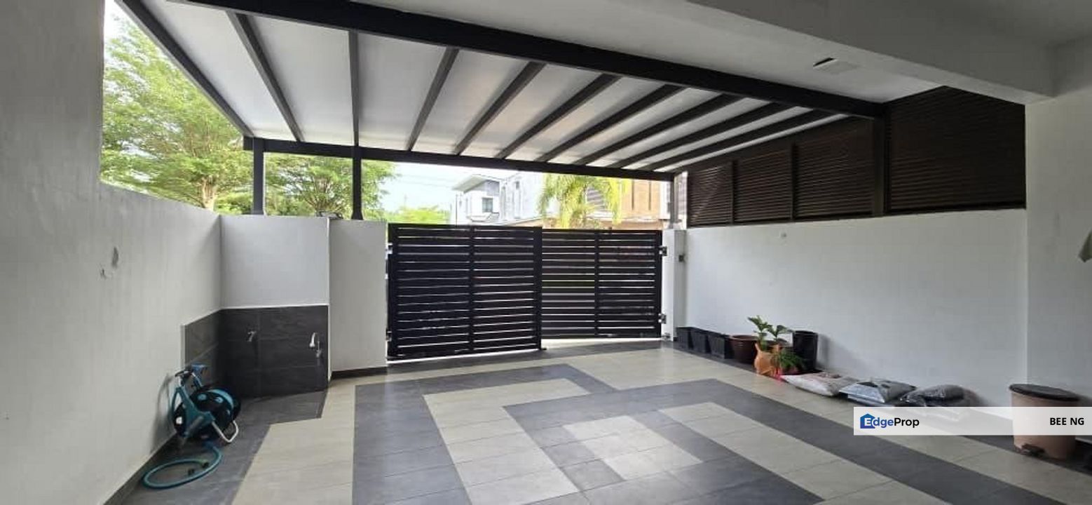 Pulai Hijauan Jalan Penaga 2 storey terrace 20x65 G&G End Lot Unblock , Johor, Kangkar Pulai