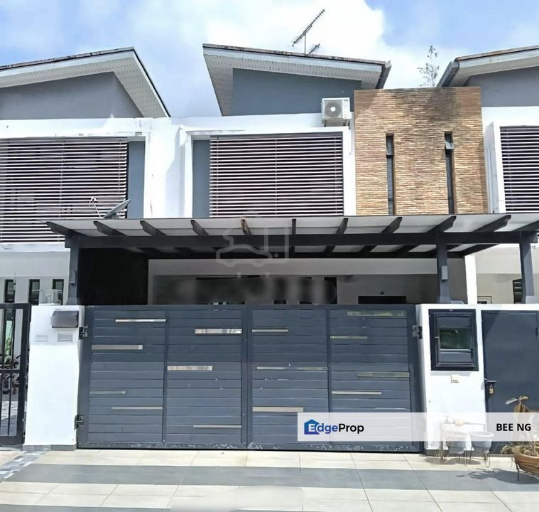 Pulai Hijauan Jalan Penaga 2 storey terrace 20x65 G&G End Lot Unblock , Johor, Kangkar Pulai