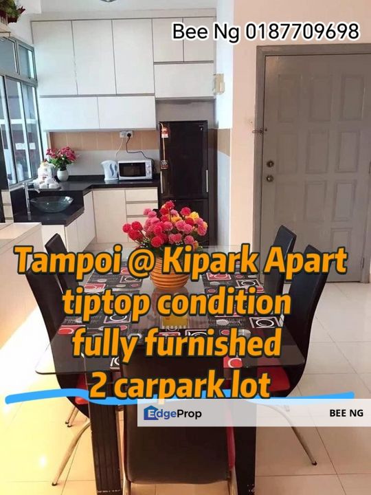 Kipark Apart @ Tampoi tiptop condition fully furnished super value , Johor, Tampoi