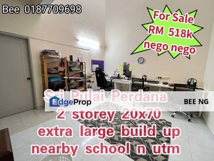 Sri Pulai Perdana Skudai 2 Storey 20x70 best value can nego full loan , Johor, Skudai