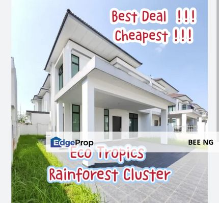 Eco Tropics The Rainforest Pasir Gudang 2 Storey Cluster Cheapest Price , Johor, Pasir Gudang