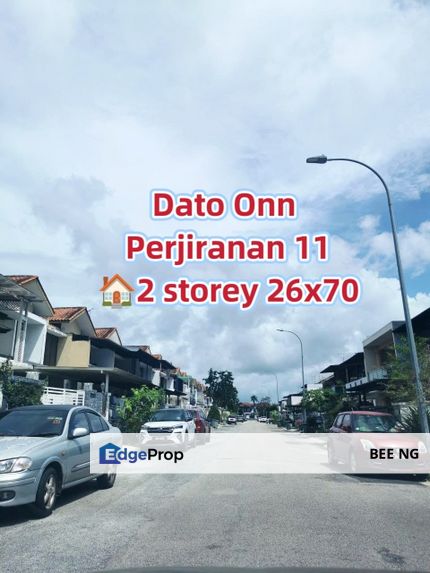 Dato Onn Perjiranan 11 Double Storey Terrace Renovate 26x70 , Johor, Johor Bahru