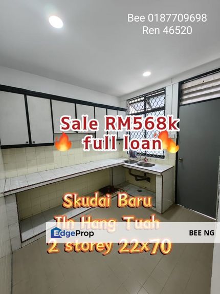 Taman Skudai Baru @ Hang Tuah 2 Storey Renovated Full Tile  , Johor, Skudai