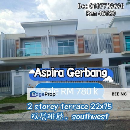 Aspira Lakehome Gerbang Gelang Patah 2nd link 2 storey terrace 22x75 Lower Price , Johor, Gelang Patah