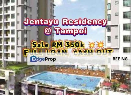 Jentayu Residency @ Tampoi Full Loan Low Deposit , Johor, Tampoi