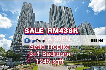 Sky Garden Residences @ Setia Tropika FULL LOAN 3+1 bed Lower Price , Johor, Setia Tropika