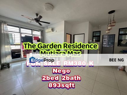 The Garden Residence Mutiara Mas 2bed 2bath price can nego nego , Johor, Skudai