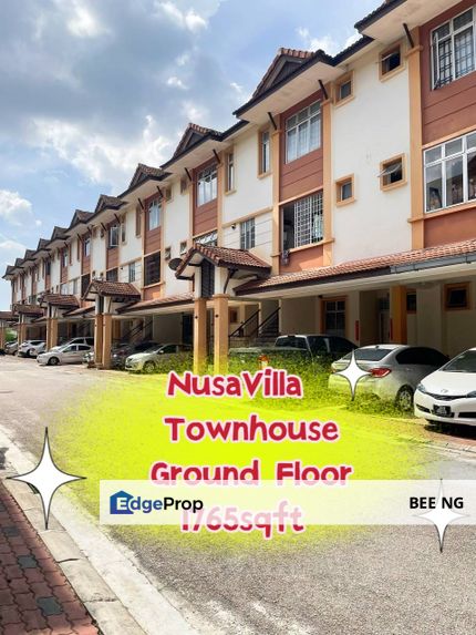 Nusavilla Townhouse @ Taman Nusa Bestari GROUND FLOOR , Johor, Skudai