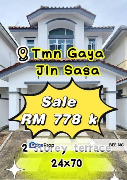 Jalan Sasa Taman Gaya Ulu Tiram 2 Storet Terrace 24x70 Limited Unit , Johor, Ulu Tiram