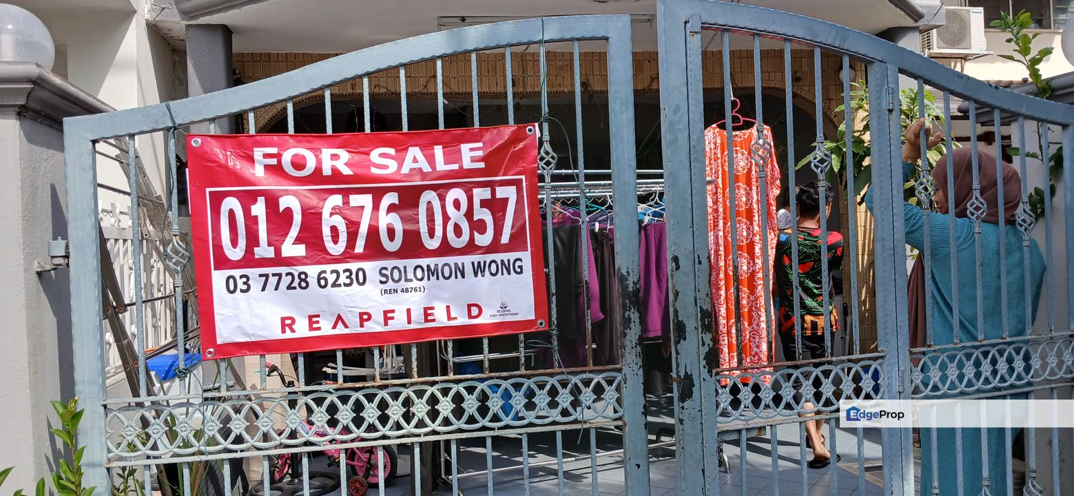 Double storey link house Taman Dalilia Sale, Kuala Lumpur, Cheras