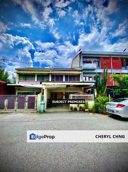 A Double-Storey Terraced House on Jalan Lunas in George Town, Penang, Persiaran Gurney