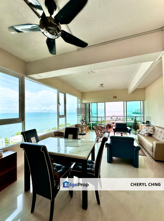Sea Range Tower Condominium (Corner Unit) in Mount Pleasure, Penang, Batu Ferringhi