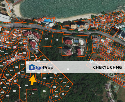 Sea-View Residential Land (Lot 3637) on Pearl Hill, Tanjung Bungah, Penang, Tanjung Bungah