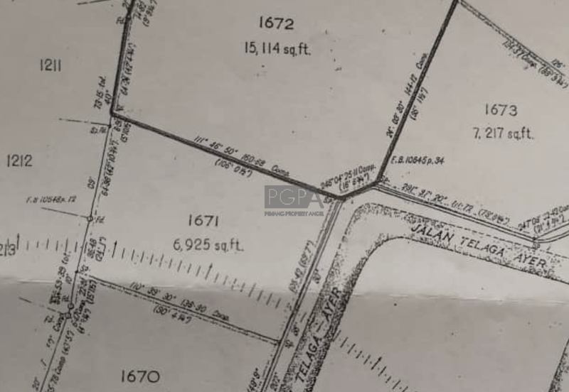 *Prime Bungalow Land with Redevelopment Potential in Tanjong Bungah.