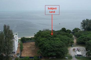 Prime Beachfront Commercial Land in Batu Ferringhi