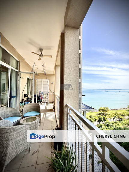 Quayside Seafront Resort Condo (Tower 1D) – Spacious 2+1BR, Seri Tanjung Pinang, Penang, Tanjung Tokong