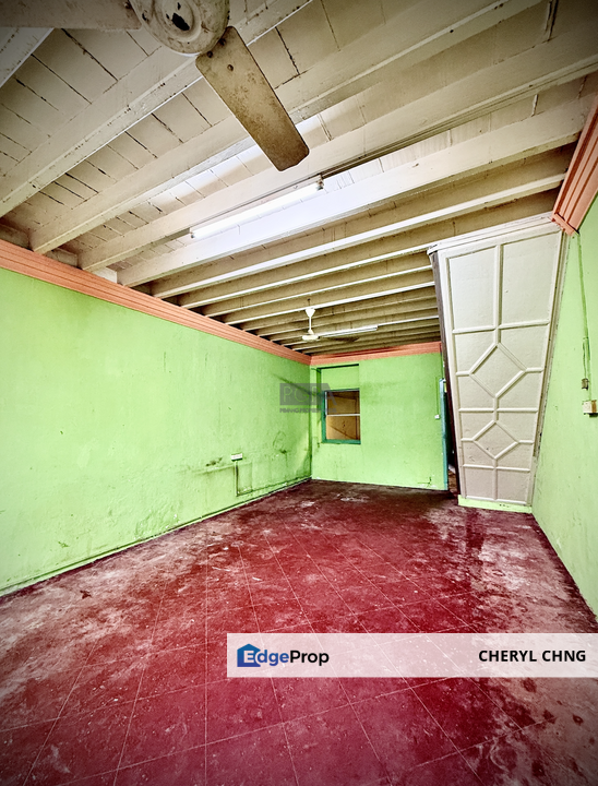 Double-Storey Art Deco Terraced House on Jalan York in George Town, Penang, Georgetown