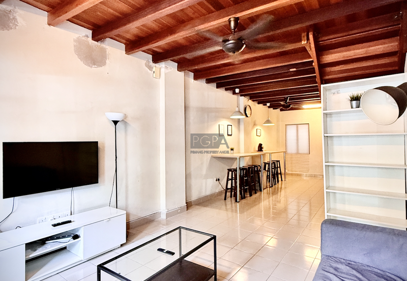 Charming Refurbished Heritage Shophouse on Ceylon Lane, George Town