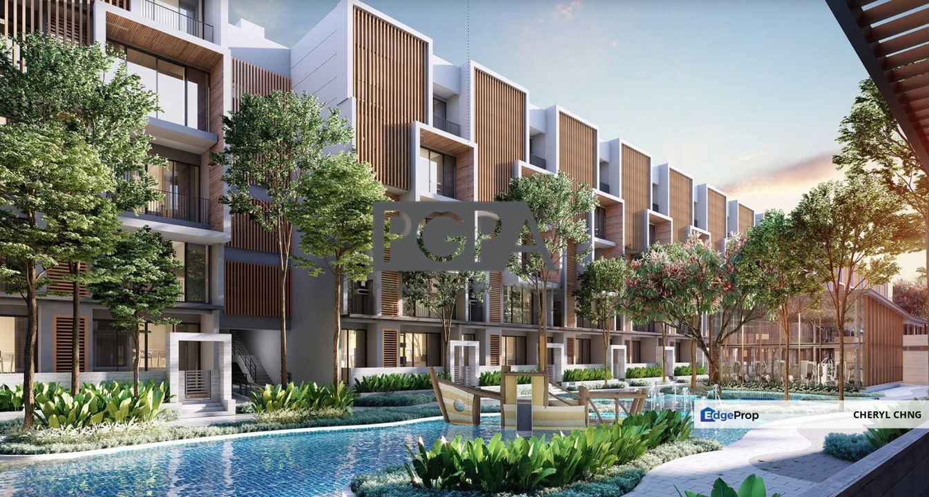 Jesselton Courtyard Villas – 1.5 & 2 Storey Condominium, George Town., Penang, Georgetown