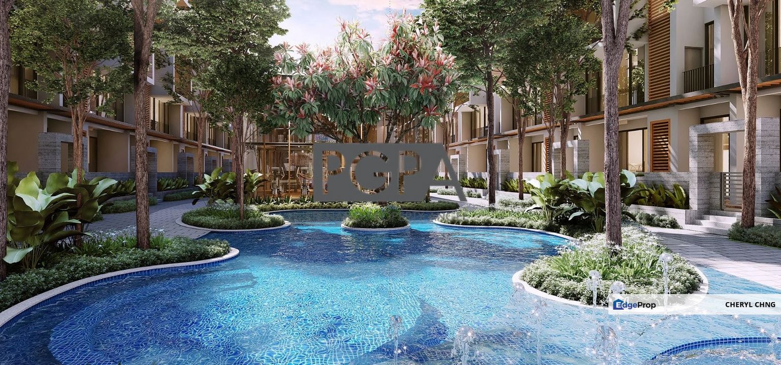Jesselton Courtyard Villas – 1.5 & 2 Storey Condominium, George Town., Penang, Georgetown
