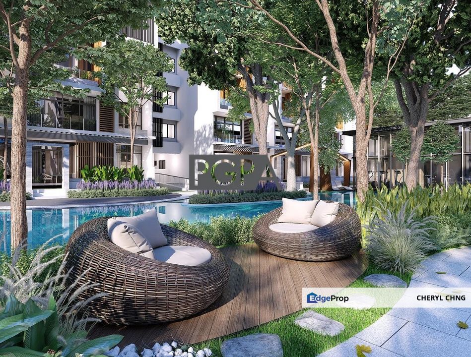 Jesselton Courtyard Villas – 1.5 & 2 Storey Condominium, George Town., Penang, Georgetown