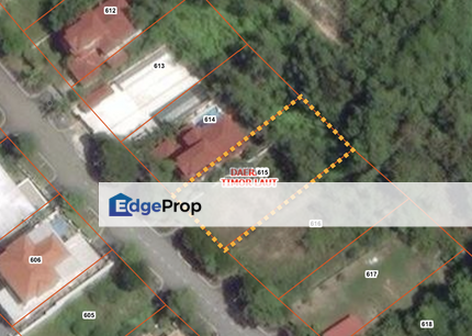 Bungalow Land (Lot 616) on Persiaran Sungai Emas 1 in Batu Ferringhi., Penang, Batu Ferringhi