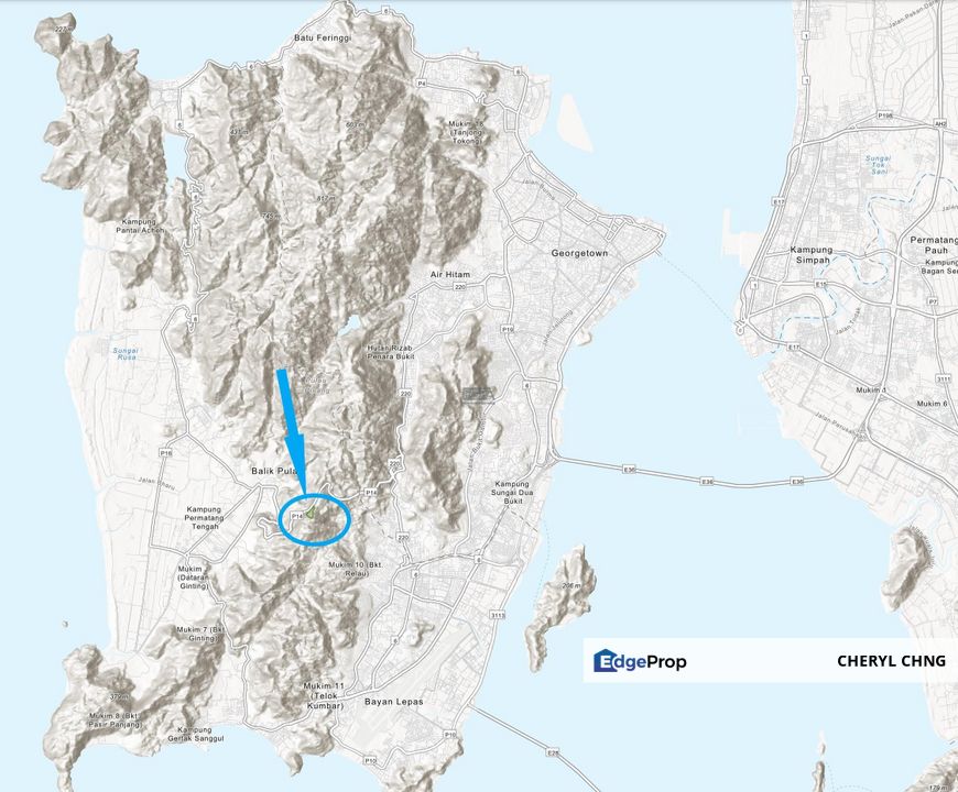Balik Pulau Durian Orchard ( 3.727 Hectar), Penang, Balik Pulau