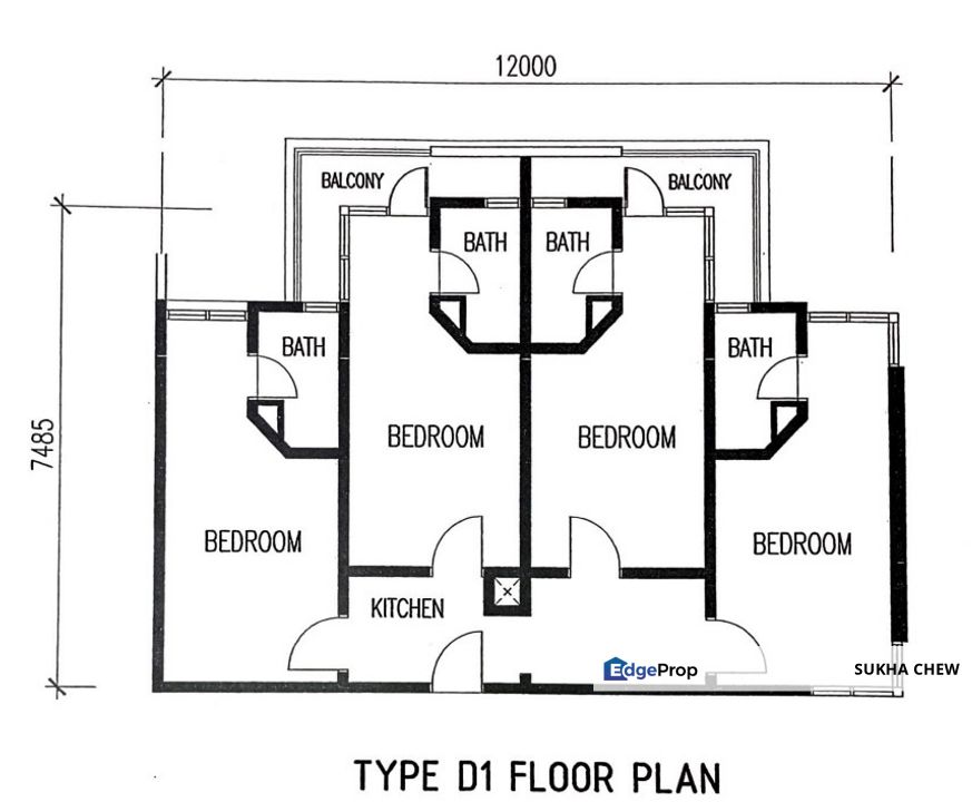 UniVillage  4room Apartmnt Sale (Opp Nottingham U), Selangor, Semenyih