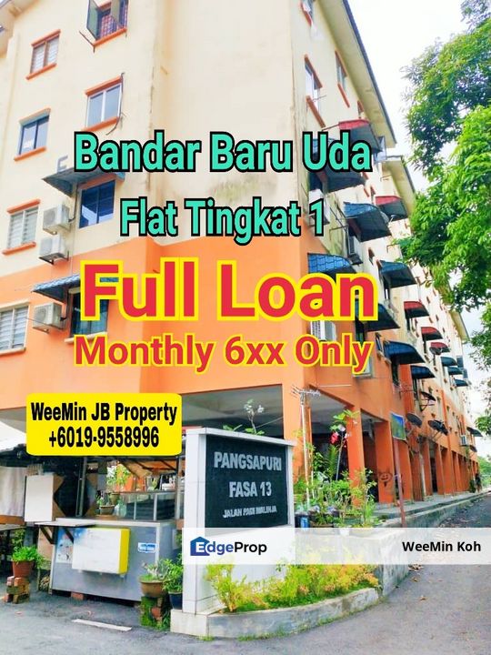 Tingkat 1 Full Loan Bandar Baru Uda For Sale Rm168 000 By Weemin Koh Edgeprop My