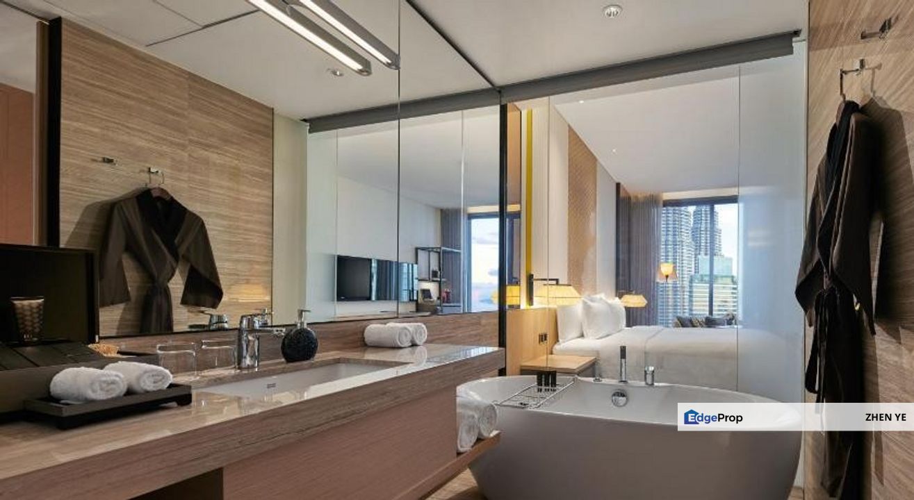 Free all legal fees and stamp duty. FULLY FURNISHED unit in MONT KIARA SOLARIS from RM480K, Kuala Lumpur, Mont Kiara