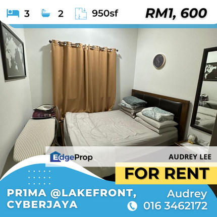 Full furnished lakefront for rent! , Selangor, Cyberjaya