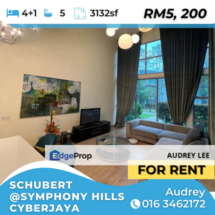 3 storey full furnished unit! 5 rooms! , Selangor, Cyberjaya