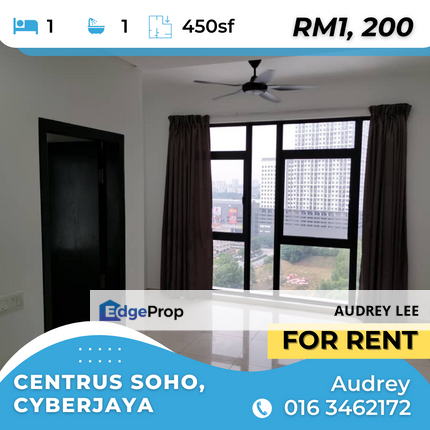 Partly furnished studio for rent! , Selangor, Cyberjaya