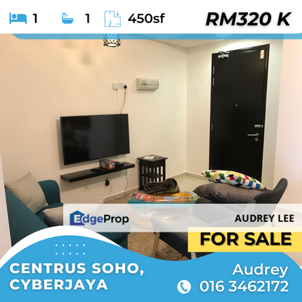 Full furnished studio for sale! , Selangor, Cyberjaya