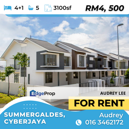 Endlot for rent! , Selangor, Cyberjaya