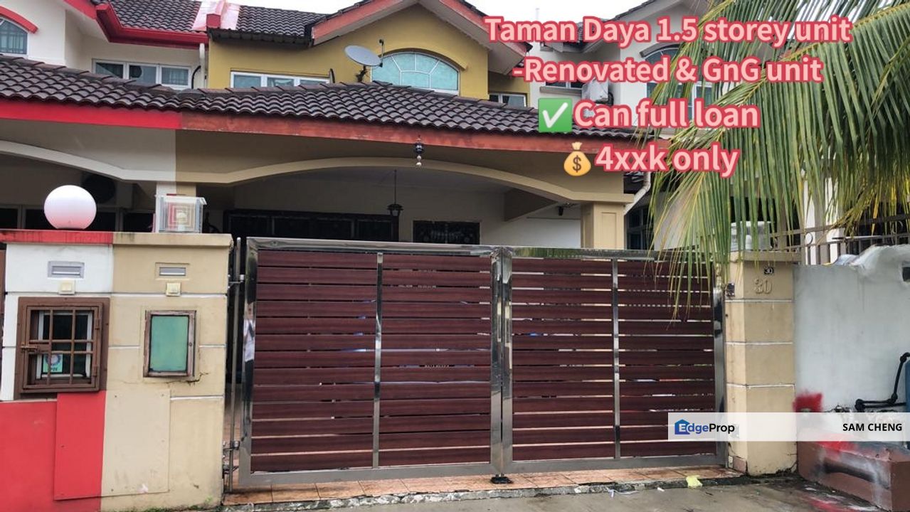 Jb 431 Taman Daya For Sale Rm495 000 By Sam Cheng Edgeprop My