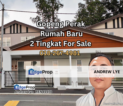GOPENG PERAK CITY ON THE HILL RUMAH BARU 2 TINGKAT UNTUK DIJUAL , Perak, Gopeng