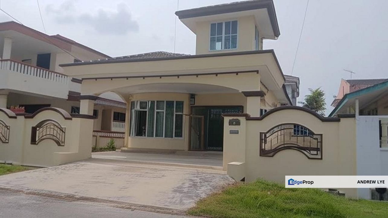 BERCHAM IPOH SINGLE STOREY BUNGALOW HOUSE FOR SALE , Perak, Ipoh