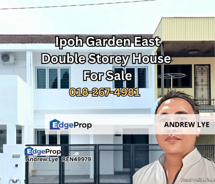 IPOH GARDEN EAST DOUBLE STOREY HOUSE FOR SALE , Perak, Ipoh