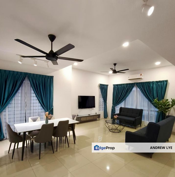 Ampang Bayu Double Storey Semi Detached House for Rent , Perak, Ipoh