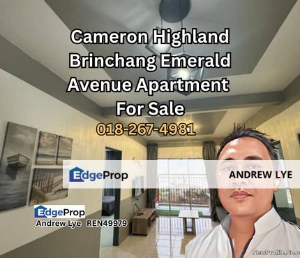 CAMERON BRINCHANG EMERALD AVENUE APARTMENT FOR SALE , Pahang, Brinchang
