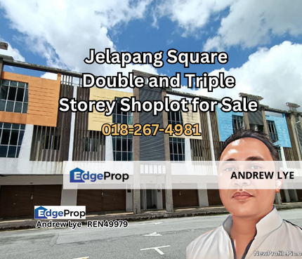 Jelapang Square Double & Triple Storey Shoplots for Sale , Perak, Ipoh