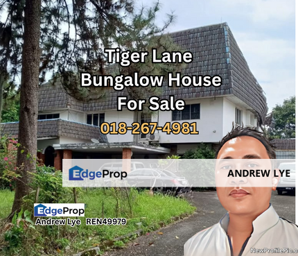 TIGER LANE IPOH BUNGALOW HOUSE FOR SALE , Perak, Ipoh