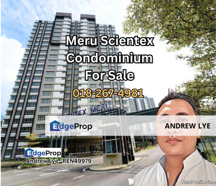 Meru Scientex Condominium For Sale, Perak, Ipoh