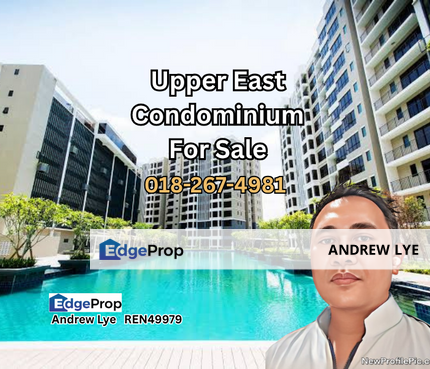 Upper East Condominium Tiger Lane For Sale , Perak, Ipoh