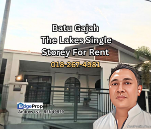 Batu Gajah The Lakes Single Storey House For Rent for Rental @RM1,000 ...