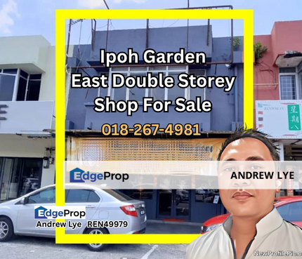Ipoh Garden East Double Storey Shop for Sale , Perak, Ipoh