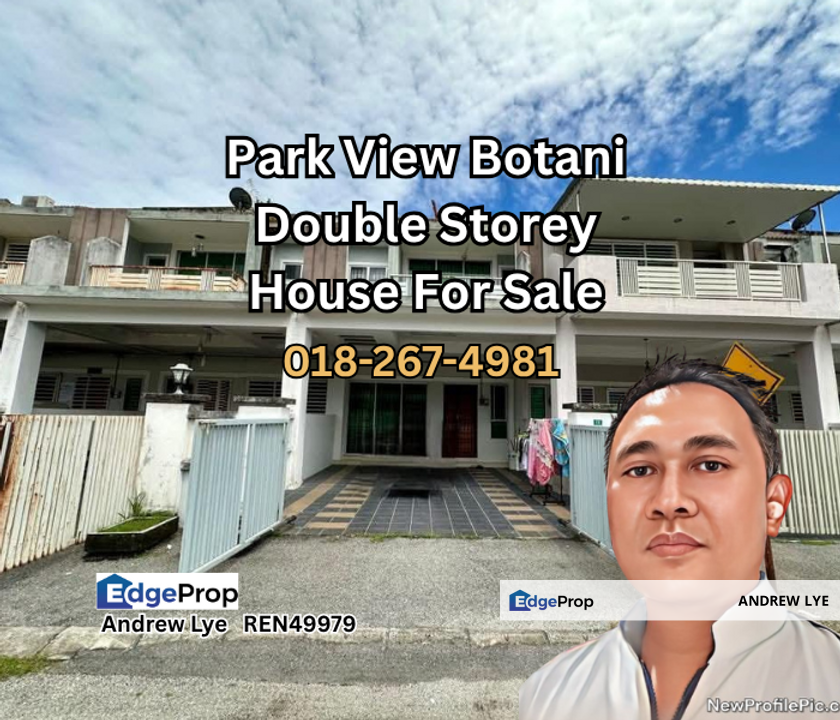 Park View Botani Double Storey House For Sale, Perak, Ipoh